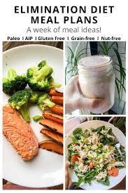 Elimination Diet Meal Plan Week 6 8 Emily Rix Elimination Diet Meal Plan Healthy Snacks Recipes Meal Planning