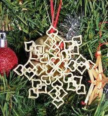 Homemade christmas decorations made of pasta. 17 Homemade Christmas Decorations Made Of Pasta