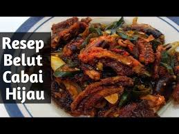Resep Belut Cabai Hijau Youtube Resep Resep Masakan Cabai