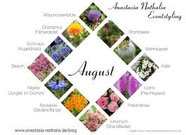 August Blumen Des Monats Anastasia Nathalia Eventstyling Blumen Juni Hochzeit August Blumen Blumen August Hochzeit