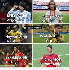 Funny Ronaldo Vs Messi Memes Google Search Soccer Jokes Football Jokes Funny Soccer Memes