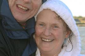 Tributes to Agnes at Cahore Lifeboat swim