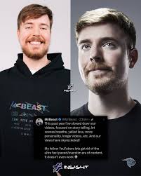 MrBeast le da un consejo a los creadores de contenido: «El año pasado  reduje la velocidad de nuestros videos, me concentré en contar historias,  dejé que las escenas respiraran, grité menos, tuve