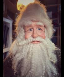 Lamb Wool Santa Beard: 3-3.5 Inch Curls (12 Pack) Creamy White Doll Hair,