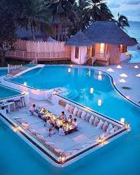 Inspirasi Liburan Di Instagram Selamat Makan Malam Photo By Amanda Kushner Luxury Swimming Pools Luxury Pools Luxury Homes Dream Houses