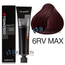 Goldwell Topchic Hair Color Tube 2 1 Oz 6rv Max Stunning