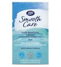 Not all topical hair removal products are suitable for delicate facial skin, so always read the box or bottle. Boots Smooth Care Hair Removal Cream For Face 40ml