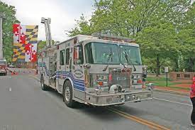 Photographed shortly before being replaced with a new tiller truck is truck 710 from cabin john, maryland in montgomery county. Cabin John Park Volunteer Fire Department Photos Facebook