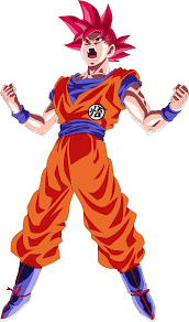 Goku is obsessed with training and pushing his limits against any opponent, no matter how much stronger the opponent is, which has made. Download Goku Super Saiyan God Red Drawing Dragon Ball Z Goku God Red Full Size Png Image Pngkit