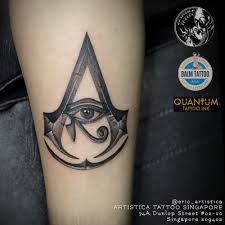 Ver más ideas sobre assassin's creed simbolo, assassins creed, logo de assassins creed. Tattoo Uploaded By Eric Artistica Assassin Creed Logo With Eye Of Horus Using My Clients Mum Eye Photo As Requested Tattoo Tattooed Tattoosocial Ilovetattoos Tattoolover Sgtattoo Singaporetattoo Customized Blackandgreytattoo