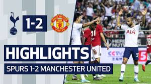 Spurs handed manchester united a historic beatdown at old trafford, hanging six goals on the hosts for only the second time in the premier league era. Highlights Spurs 1 2 Manchester United 2019 International Champions Cup Youtube