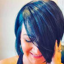 Yes, it's time to celebrate. How To Dye Dark Hair Blue Without Bleaching Hair Dyes For Black Dark Brown And Light Brown Hair
