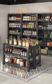 Mobiliers De Magasins Au Caractere Authentique Et Chaleureux De Couleur Blac Decoration Interieure Boutique Interieurs De Magasins Design Interieur Restaurant