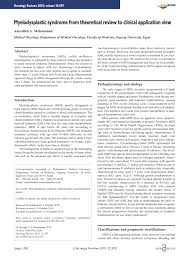 Maybe you would like to learn more about one of these? Pdf Myelodysplastic Syndrome From Theoretical Review To Clinical Application View