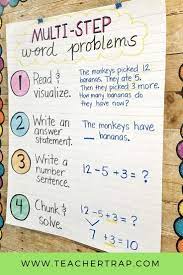 3rd grade math worksheets and free weekly math practice pdf workbooks. Mastering Multi Step Word Problems Teacher Trap Multi Step Word Problems Word Problems Math Problem Solving