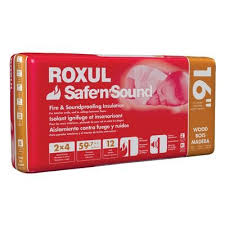 Roxul Roxul Safe N Sound For Wood Studs 16 In On Centre Home Depot Canada For Between Bathroom Laundry Room Bedr Sound Proofing Wool Insulation Insulation