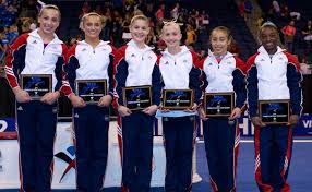 Show your pride with this cute baby doll tee that illustrates five woman gymnast silhouettes in five different incredible positions on the balance beam. Usa Gymnastics Usa Gymnastics Announces 2012 13 U S Senior And Junior Women S National Team