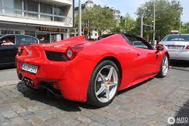 The authorized ferrari dealer f.m.a. Ferrari 458 Spider 10 May 2015 Autogespot