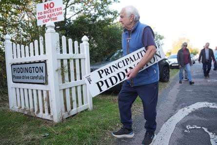 English village votes to leave UK in protest over migrant housing plan | England | The Guardian