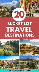 20 Bucket List Travel Destinations That Will Inspire You Travel Destinations Unique Us Travel Destinations Top Travel Destinations