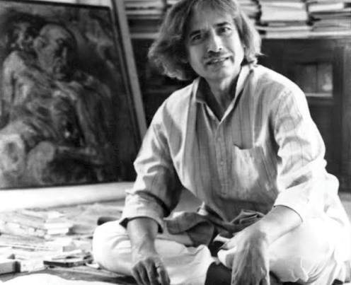 Jogen Chowdhury | An eminent Indian painter | DAG