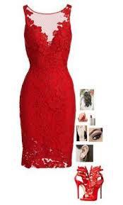 Fancy Party In 2020 Red Lace Cocktail Dress Red Cocktail Dress Lace Outfit