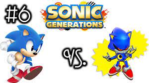 Download printable metal sonic coloring page. Sonic Generations Ep 6 Classic Sonic Vs Metal Sonic Youtube