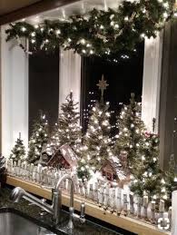 On Window Ledge By Breakfast Table Pretty Christmas Decorations Christmas Centerpieces Christmas Apartment