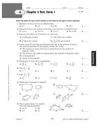 In most cases, the student will simply click on the answer choices in each worksheet and the math tutor will grade the answer. Glencoe Precalculus Chapter 4 Answer Key Fill Out And Sign Printable Pdf Template Signnow