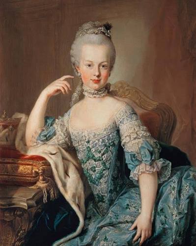 Archduchess Marie Antoinette Habsburg-Lo - Mytens (Schule) as art print or  hand painted oil.
