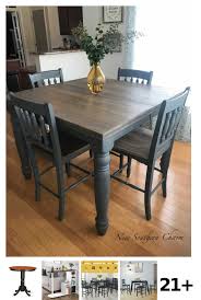 21 Kitchen Table Counter Height Ideas In 2020 Refurbished Kitchen Tables Dining Table Makeover Diy Kitchen Table