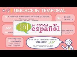 Serie gratis de el tiempo entre costuras (the time in between): Aprender Espanol Clase En Directo Sobre Las Preposiciones De Tiempo Nivel Basico Youtube