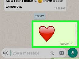How To Send An Animated Heart On Whatsapp On Android 7 Steps View the wide selection of squared emoji.
