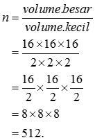 Soal sudah dilengkapi dengan kunci jawaban serta pembahasan. Banyak Kubus Kecil Yang Bisa Dimasukkan Ke Dalam Kubus Lebih Besar Solusi Matematika