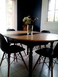 Table Relookee Relooking Salle A Manger Relooker Salle A Manger Relooking De Mobilier