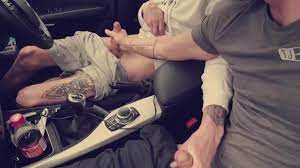 Horny Car Fun with Tattooed Lad watch online