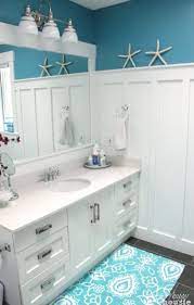 Nautical bathroom decor has become popular with homeowners due to the beach life effect they bring into the bathroom.with the aid of a few tricks of the trade, you can easily get your dream nautical bathroom in your home. Coastal Bathroom Design Coastal Style Bathroom Coastal Bathroom Design House Bathroom