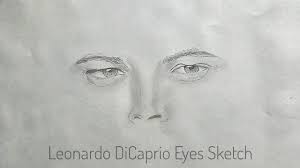 How does leonardo da vinci's infinite canvas work? Leonardo Dicaprio Eyes Sketch Youtube