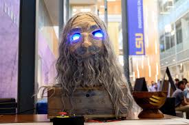 LSU Engineering Seniors Create Unique Project, an Animatronic Head