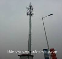 Steel Tube Radio Microwave Tower for Telecom - Steel Tube ...