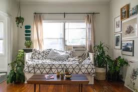 Employ rugs to anchor different zones and provide visual boundaries between areas. 12 Clever Ideas For Laying Out A Studio Apartment Hgtv S Decorating Design Blog Hgtv