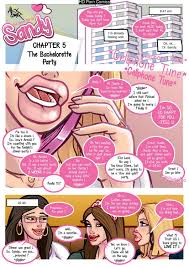 The Secret Life Of Sandy 5 - The Bachelorette Party comic porn | HD Porn  Comics