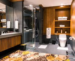 Therefore, the type of bathroom tile ideas that you use will affect the nuance and atmosphere in that bathroom. Pin On Chic Home