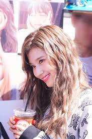 Sana Twice 180719 Idol Room Coffee Truck Kpop Hair Twice Sana Beauty