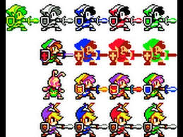 Link pixel art sprite study. Pixel Art Making Link 32x32 Sprites Hama Palette Youtube