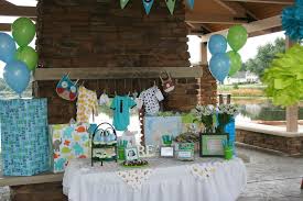 Outdoor Baby Boy Shower Table Ideas Outdoor Baby Shower Baby Shower Table Decorations Outside Baby Showers