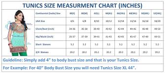 Indian Shirt Size Chart Rldm