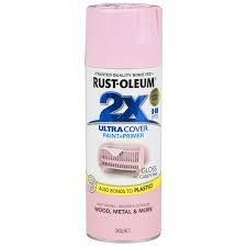 Rust Oleum 340g Gloss Candy Pink Ultra Cover 2x Spray Paint Pink Spray Paint Rustoleum Pink Candy