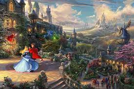Tangled is one of dozens of beautiful thomas kinkade disney collection 750 piece puzzles available. Ceaco Thomas Kinkade The Disney Collection Sleeping Beauty Enchanting Myriads Gifts