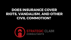 Typical questions posed by insurance companies after receiving notice of a theft/vandalism claim are: Does Insurance Cover Riots Vandalism Or Civil Commotion